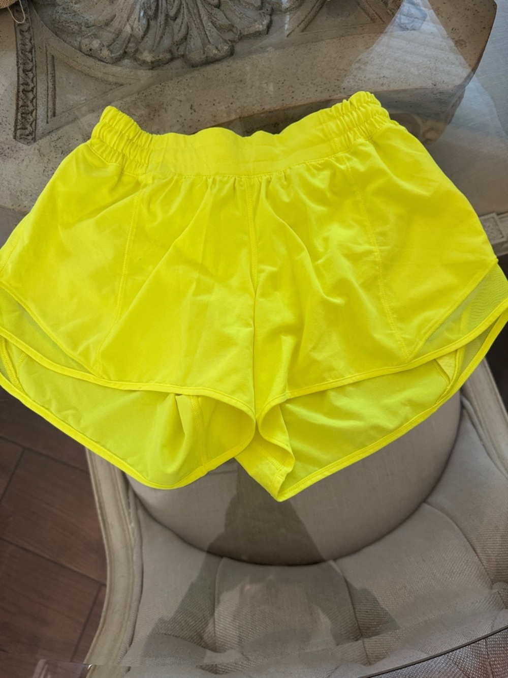 Neon Yellow Women’s Active Shorts